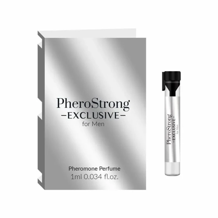 Testowe feromony dla mężczyzn PheroStrong Exclusive 1 ml - atrakcyjność i magnetyzm
