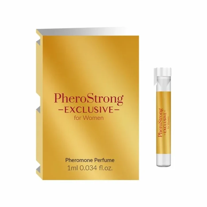 Tester feromonów PheroStrong Exclusive dla kobiet, 1 ml - przyciągnij uwagę i zmysły
