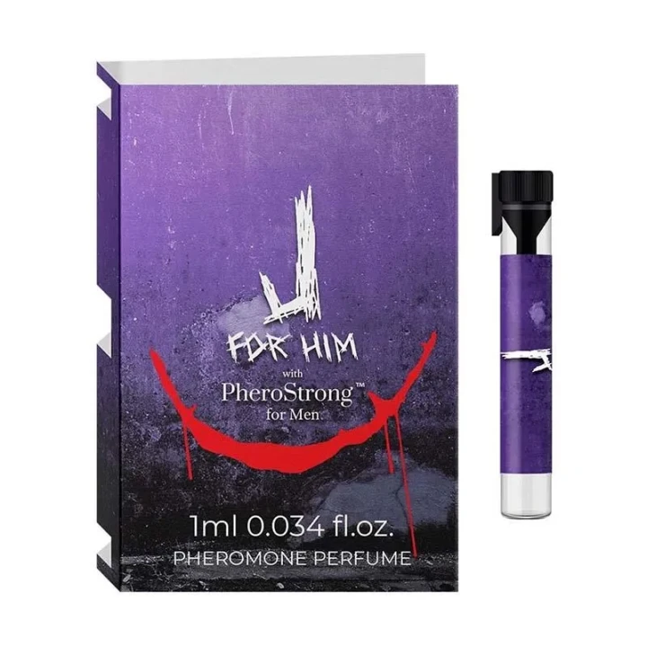 Tester perfum dla mężczyzn TESTER J z feromonami PheroStrong 1ml