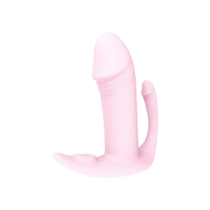 Wibrator analny zdalnie sterowany, różowy, Tri-Pleasurer z wibracjami