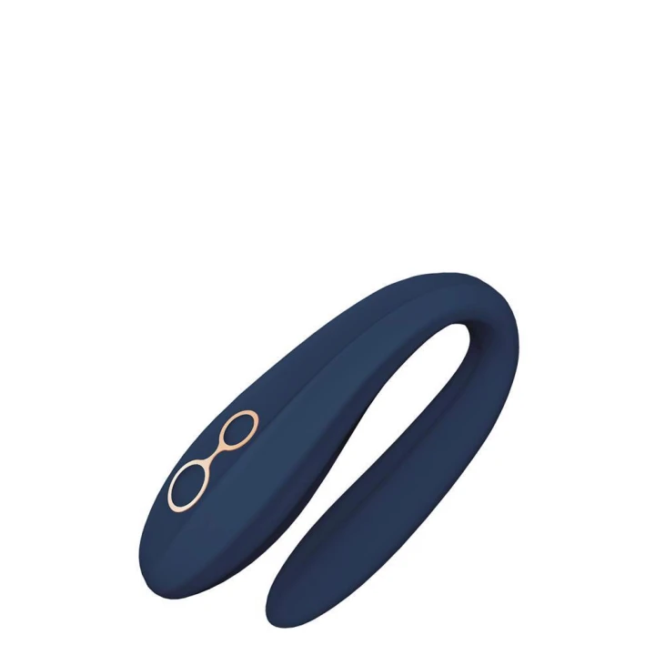 Zginany wibrator Ares z zdalnym sterowaniem, 2 silniki, 7 wzorów, 3 prędkości