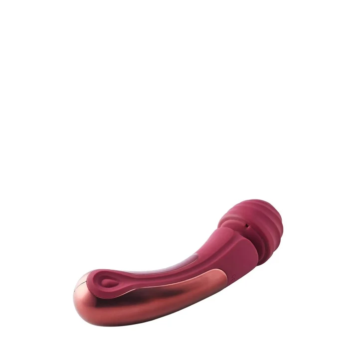 Masażer klasy premium Dinky Curved Wand Jacky O z 3 prędkościami wibracji i wodoodpornością