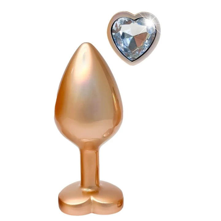 GLEAMING LOVE MATTE GOLD PLUG MEDIUM