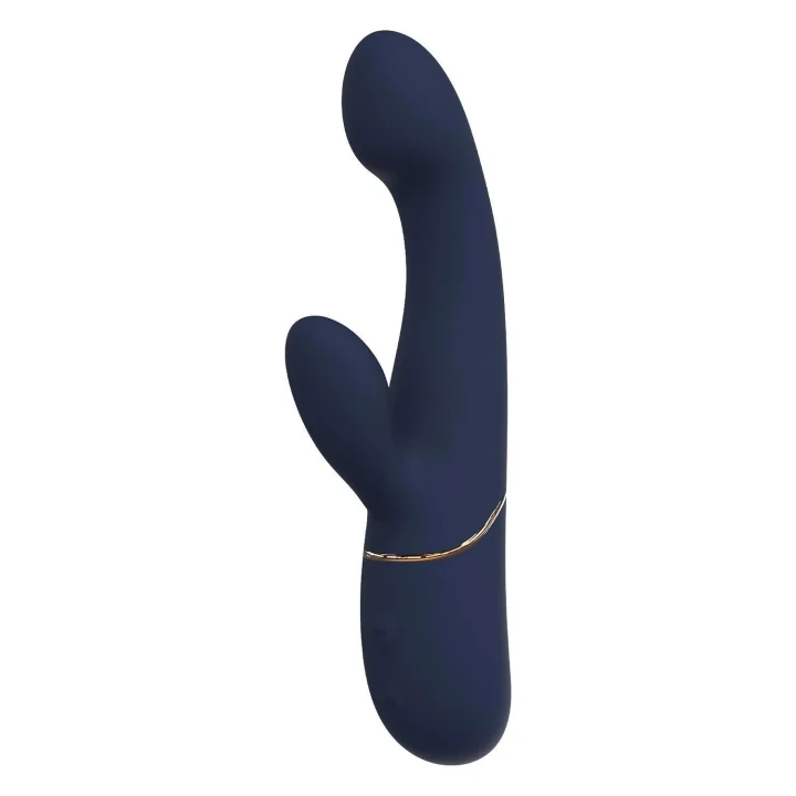 Wibrator podwójny do stymulacji intymnej Hestia z 10 trybami wibracji i wodoodpornością IPX6