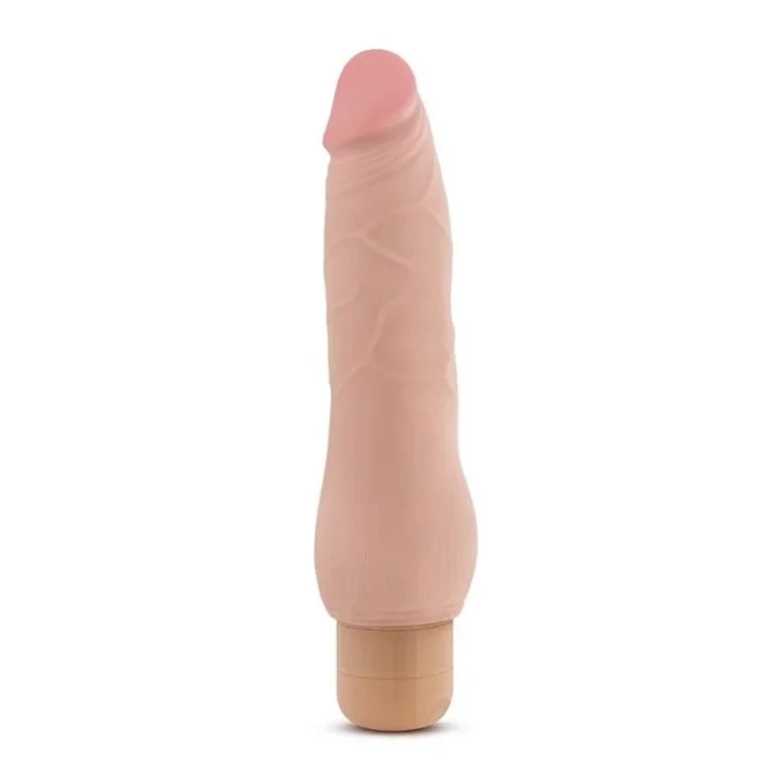 Wibrator AU NATUREL FABIEN BEIGE z regulowanymi wibracjami, 5,4 cm, z TPE