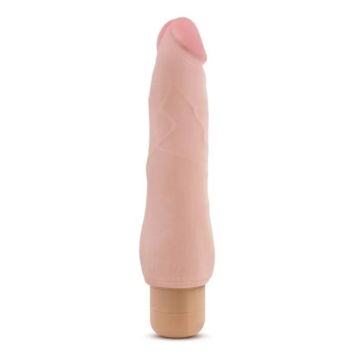 Wibrator AU NATUREL FABIEN BEIGE z regulowanymi wibracjami, 5,4 cm, z TPE