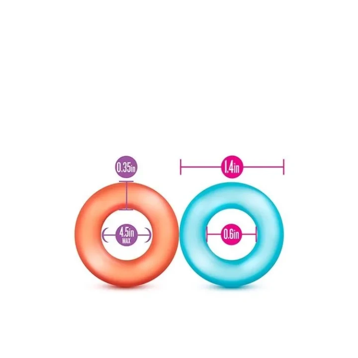 Elastyczne pierścienie erekcyjne TPE 6-pack - intensyfikacja przyjemności w grach