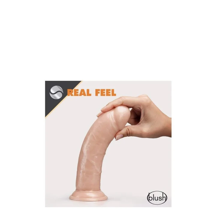 Samopojawiające się dildo o realistycznym wykończeniu, 8 cali, przyssawka, TPE