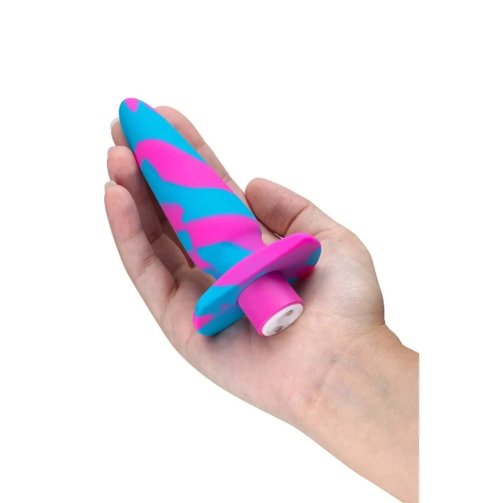 Wibrator ergonomiczny AVANT VIBROTIZE FUCHSIA z 10 funkcjami wibracji i wodoodpornością IPX7
