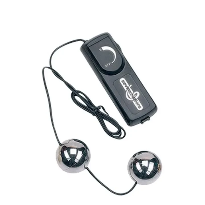 Wibracyjne kulki stymulujące mięśnie dna miednicy - Srebrne ORGASM VIBRATING BALL