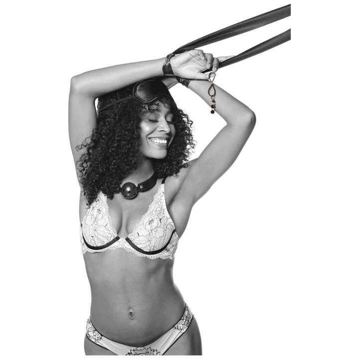 Zestaw akcesoriów BDSM SPORTSHEETS SHADOW SECRETS z dodatkowymi akcesoriami