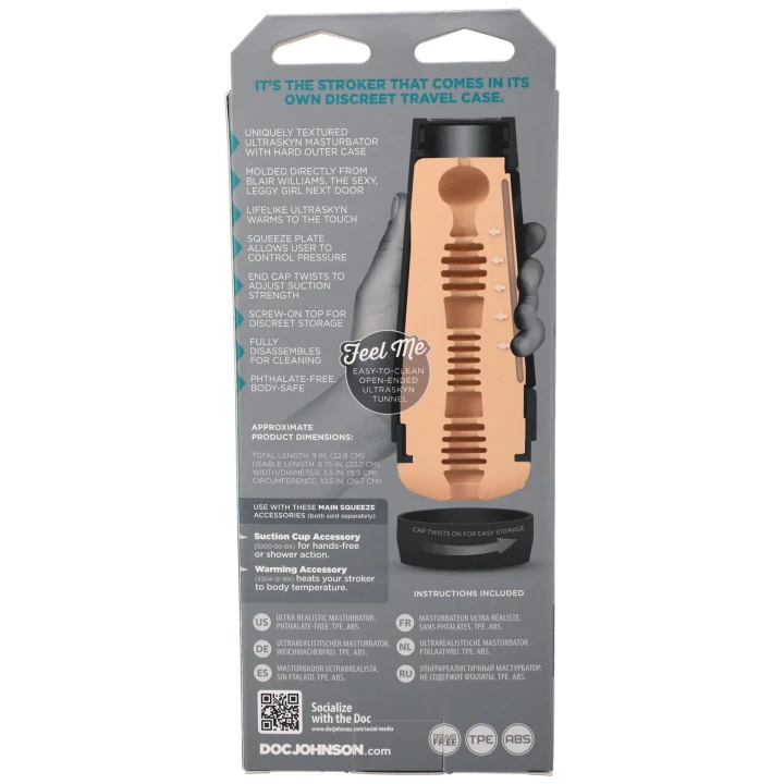 Masturbator ULTRASKYN z realistycznym wnętrzem, inspirowany Blair Williams