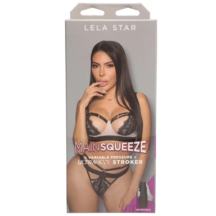 Masturbator Lela Star - ULTRASKYN z regulacją nacisku dla maksymalnej przyjemności