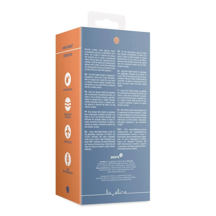 Wibrator miniaturowy do stymulacji łechtaczki i punktu G z funkcją wibracji