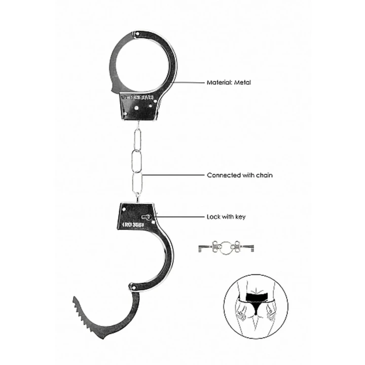 Beginner's Handcuffs - Metal