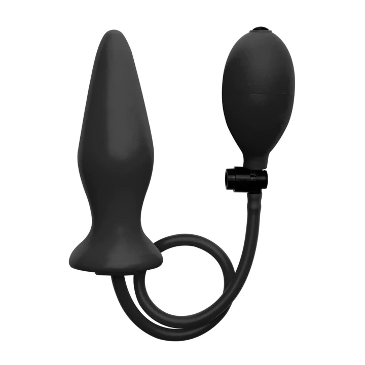 Inflatable Silicone Plug - Ergonomiczna zabawka z regulowanym poziomem stymulacji