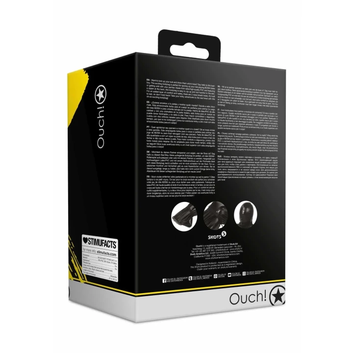 Torba na ciało z nylonowymi paskami, czarna, regulowane otwory wentylacyjne, wygodna i bezpieczna