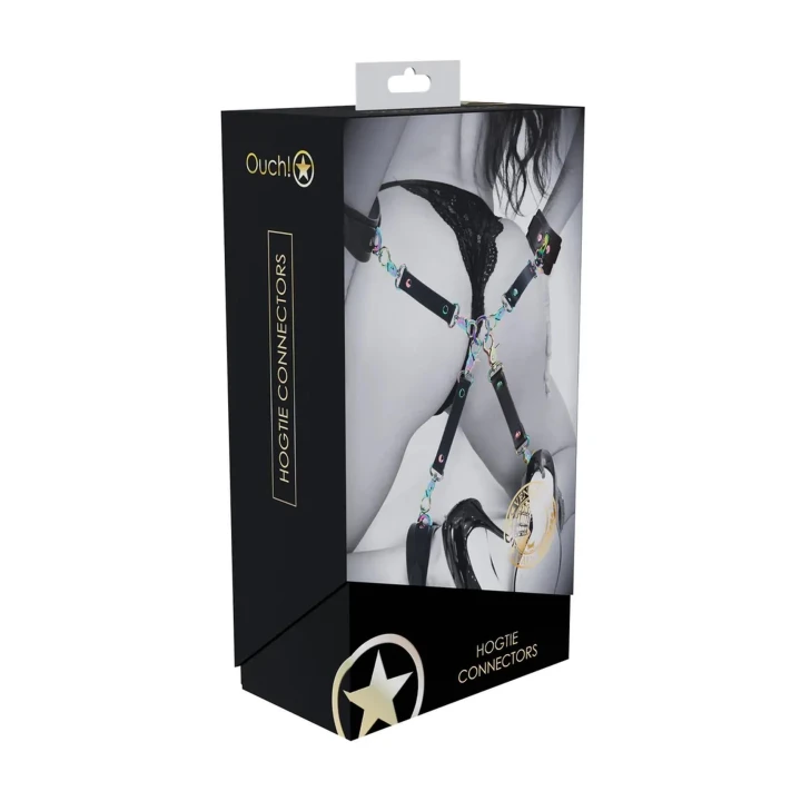 Złącza do unieruchamiania ciała - Venice Collection - Czarny kolor