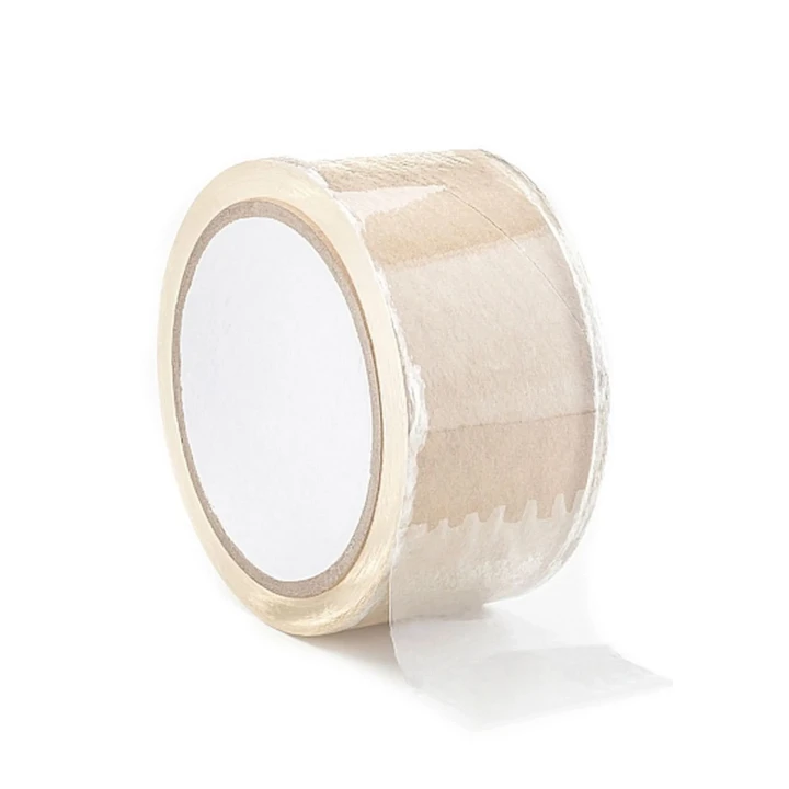 Taśma bondage przezroczysta, elastyczna, 20m - bezpieczna dla skóry, do eksperymentów