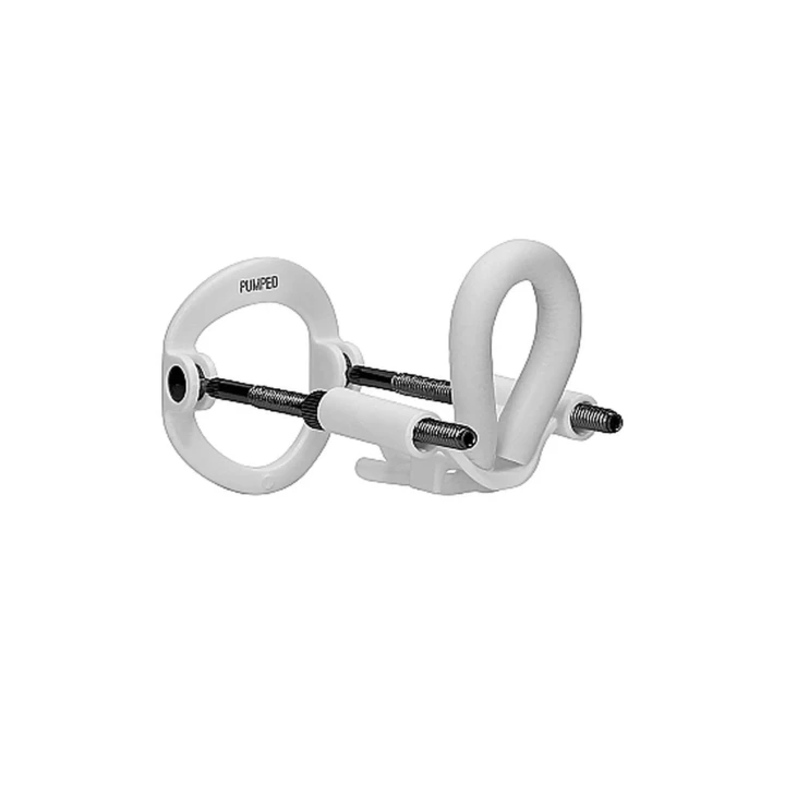 Urządzenie do wydłużania penisa Pumped - Białe, Wygodne i Efektywne