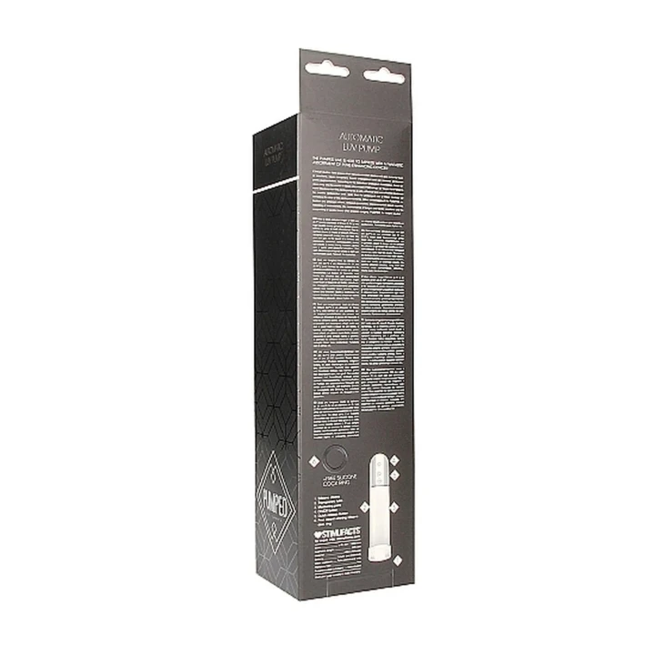 Automatyczna pompa do erekcji Luv - przezroczysta, silikonowa, 20 cm