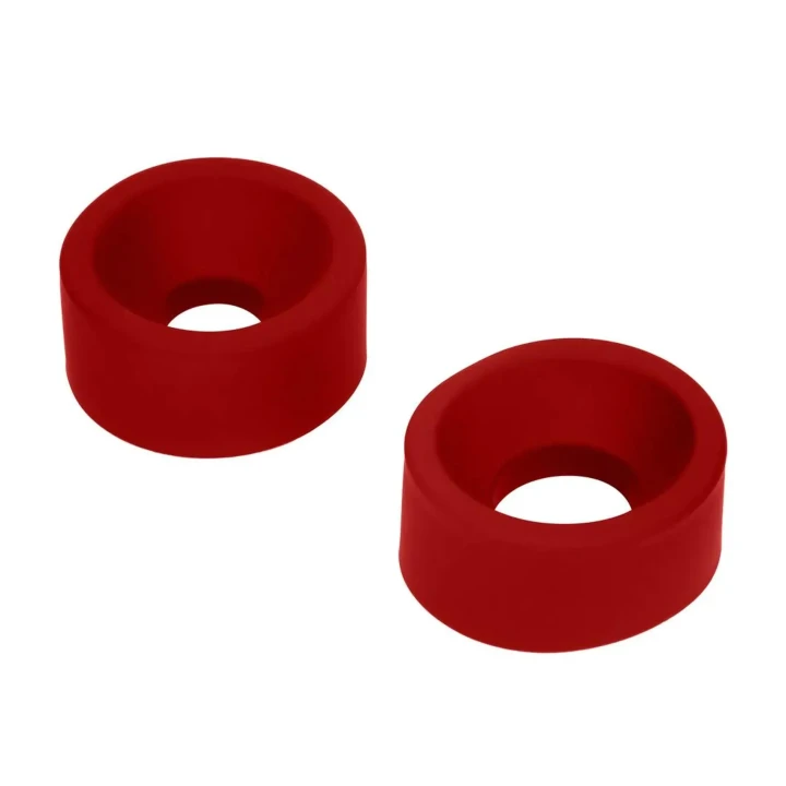 Automatyczna wodoodporna pompka do penisa MegaLift - metaliczny czerwony, 20 cm