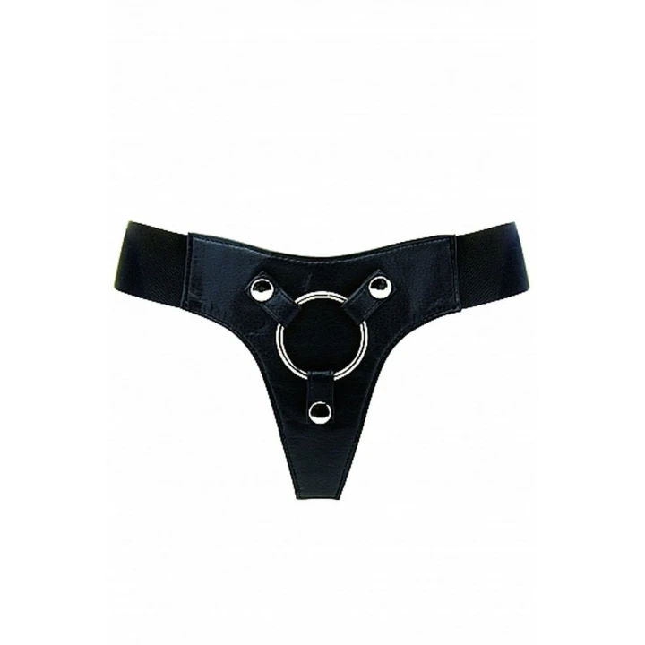 Elastyczna uprząż do dildo z regulowanymi paskami dla maksymalnego komfortu