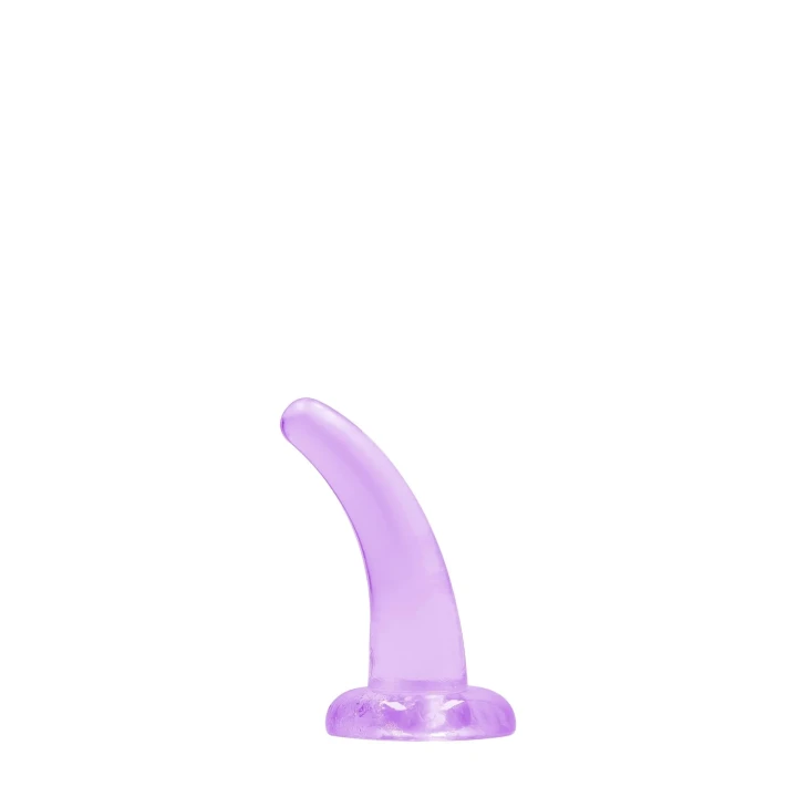 Dildo przezroczyste z przyssawką, długość 11,5 cm, niewielkie, uniwersalne zastosowanie
