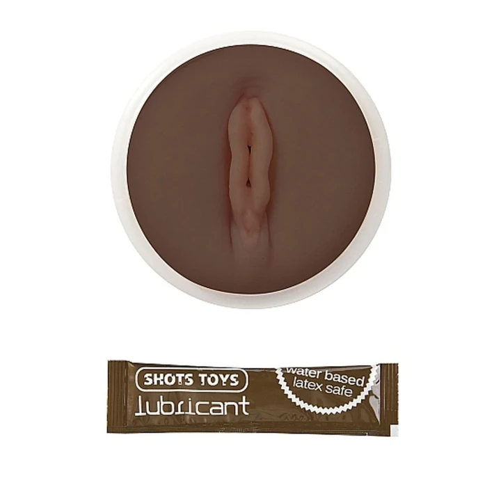 Masturbator przenośny "Dark Easy Rider" - silikonowy, wodoodporny, 15,7 cm