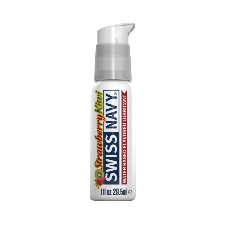 Lubrykant intymny o smaku truskawki i kiwi - 30 ml, premium od Swiss Navy®
