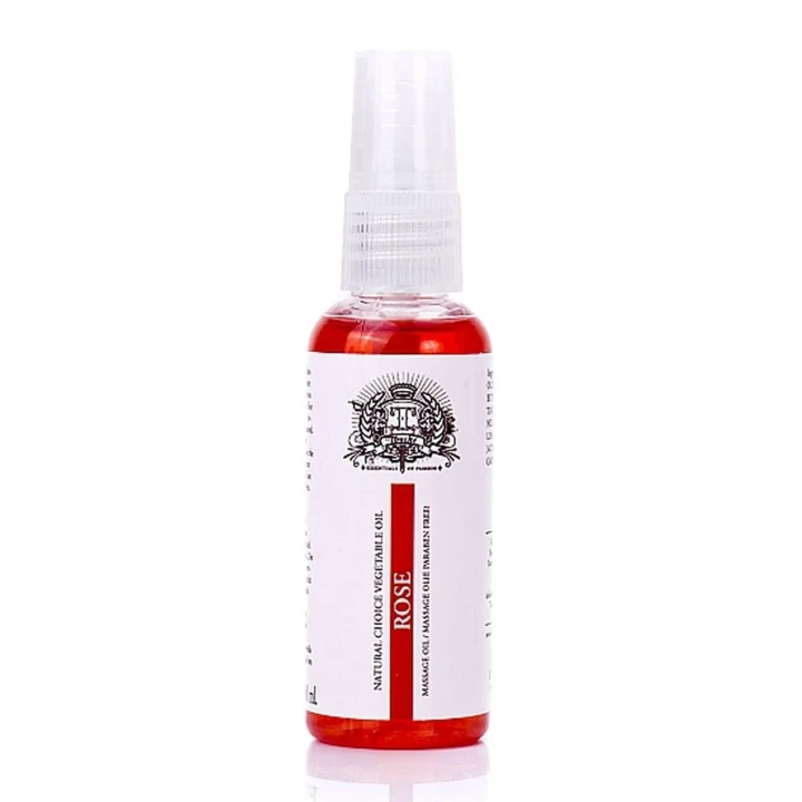 Olejek do masażu różany 50 ml - relaksująca formuła z naturalnymi składnikami