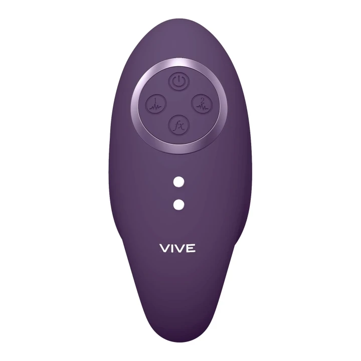 Stymulator łechtaczki i punktu G Aika - Fioletowy, 10 funkcji, wodoodporny