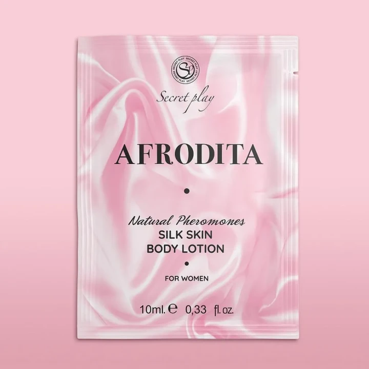 Jedwabny balsam do ciała Afrodita Silk Skin 4 ml - nawilżenie i zmysłowy aromat trufli