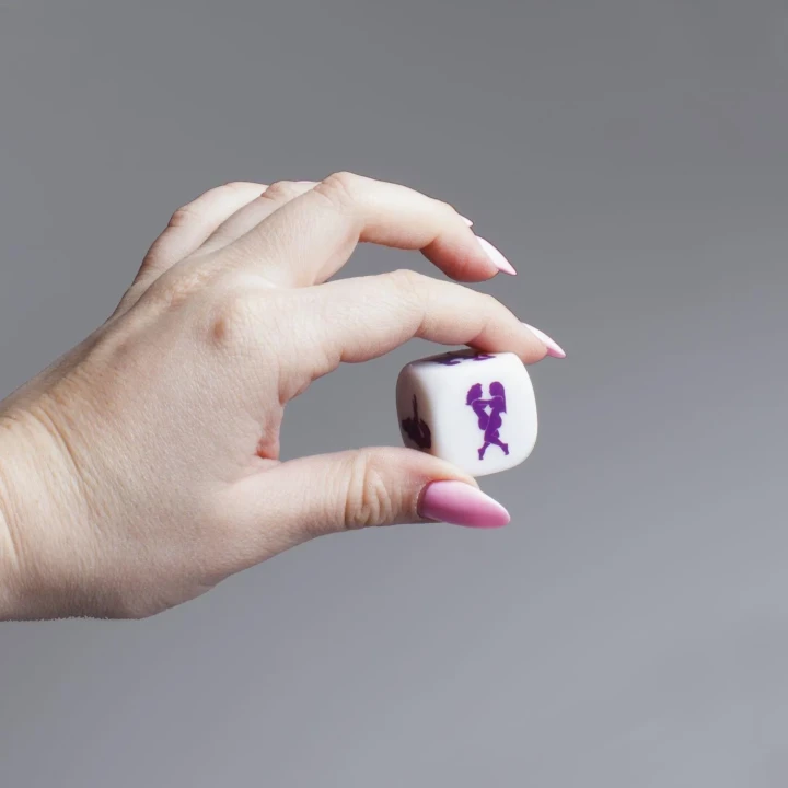 Kostki do gry intymnej LGBT 25 mm - Kamasutra dla par i odkrywania przyjemności