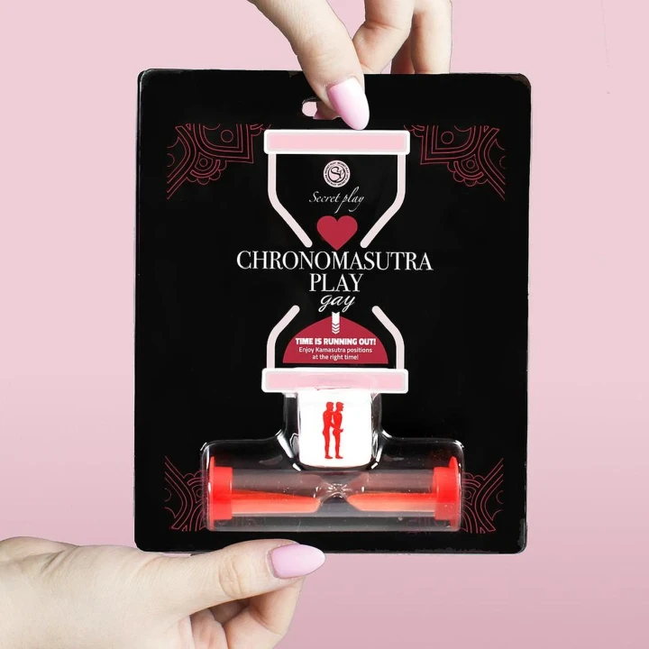 Gra intymna Chronomasutra Play - Gay, planszowa do odkrywania pozycji Kamasutry