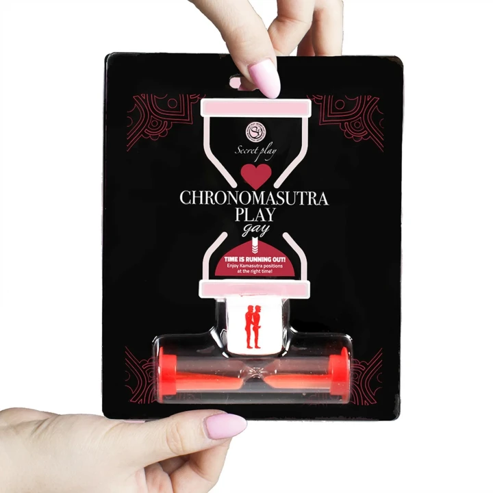 Gra intymna Chronomasutra Play - Gay, planszowa do odkrywania pozycji Kamasutry