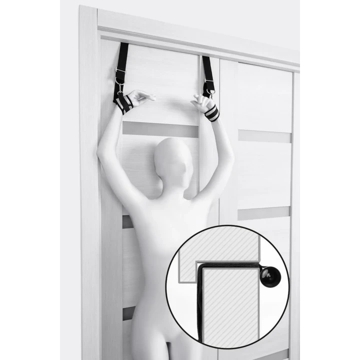 Kajdanki do rąk Anonymo, srebrne, z polyesteru, 23 cm długości, eleganckie i komfortowe