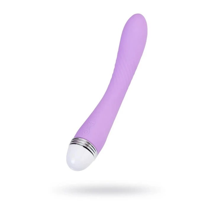 Wibrator punktu G Lantana, silikonowy, elegancki, 22 cm, 10 trybów wibracji, purpurowy