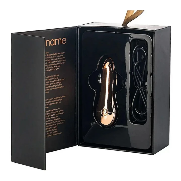 Masażer osobisty WANAME D-SPLASH Mirage, złoty, wodoodporny, 6 funkcji wibracji