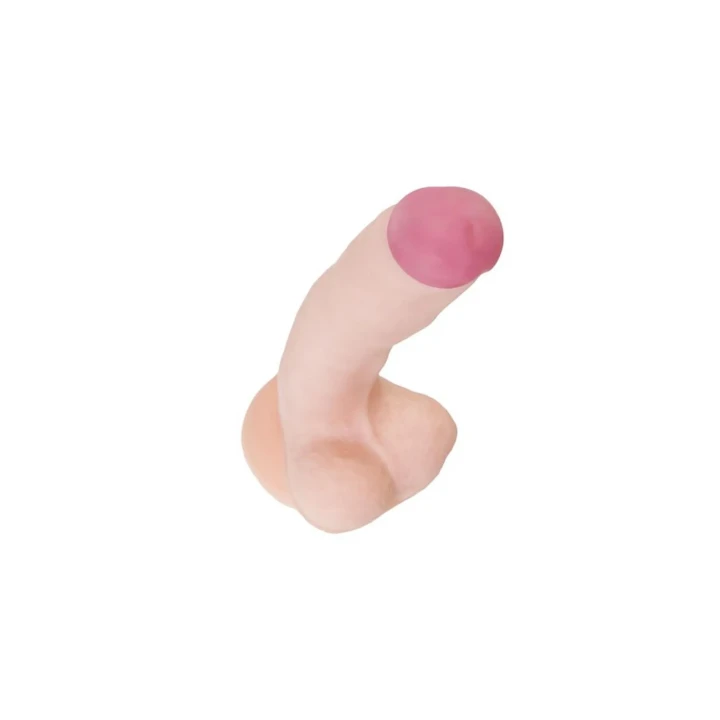 Realistyczne dildo o długości 21 cm z przyssawką, TPE, A-Toys by TOYFA Minc