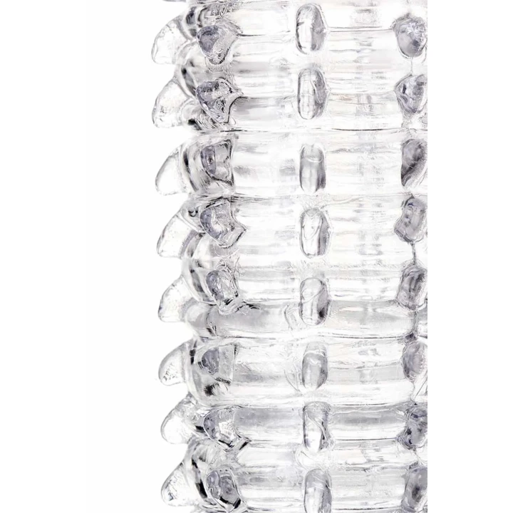 Extender do penisa A-TOYS, przezroczysty, 15,2 cm, elastyczny, wygodny, TPR