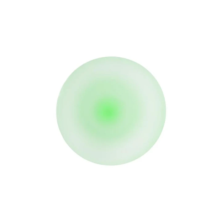 Świecący w ciemności korek analny Mortimer Glow z silikonu, 12,5 cm