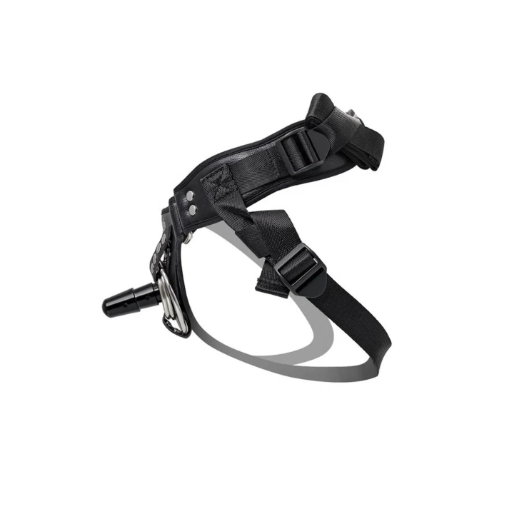 Uprząż strap-on dla kobiet RealStick CALIBER, dwa typy mocowania, regulowane paski