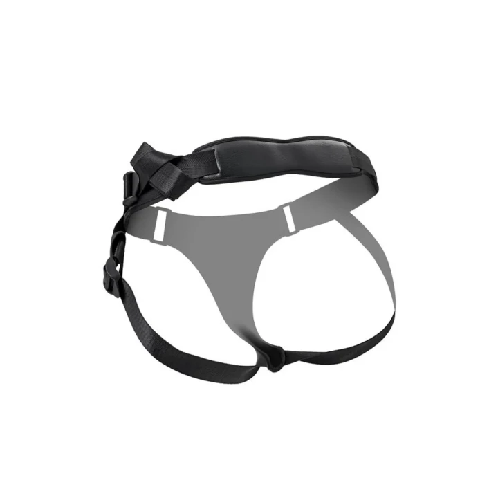 Uprząż strap-on dla kobiet RealStick CALIBER, dwa typy mocowania, regulowane paski