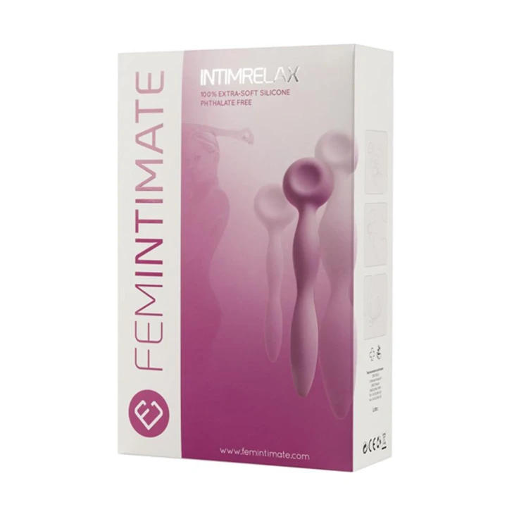 Zestaw trzech medycznych dildo Intimrelax – rozmiary S, M, L, silikon wolny od ftalanów