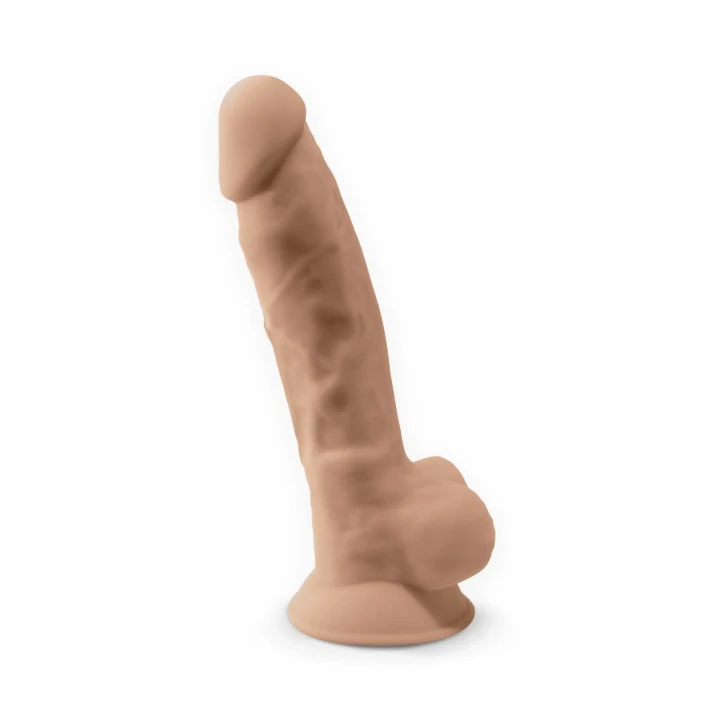 Dildo silikonowe z przyssawką S.D Model 1, długość 24 cm, średnica 4,9 cm