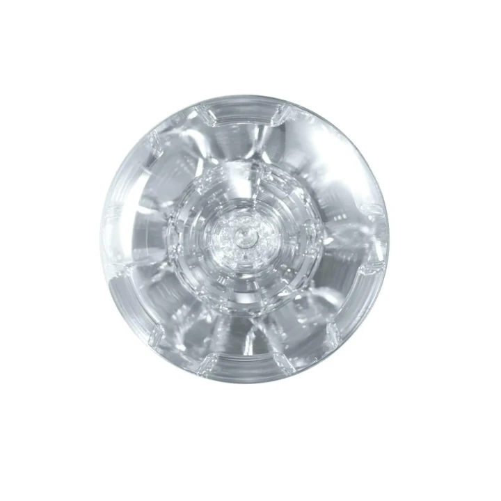 Mini masturbator przezroczysty – kompaktowy i dyskretny, wykonany z ultra miękkiego TPE