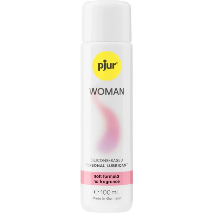 Lubrykant silikonowy pjur Woman 100 ml - dla kobiet, nawilżający, bezpieczny, wszechstronny