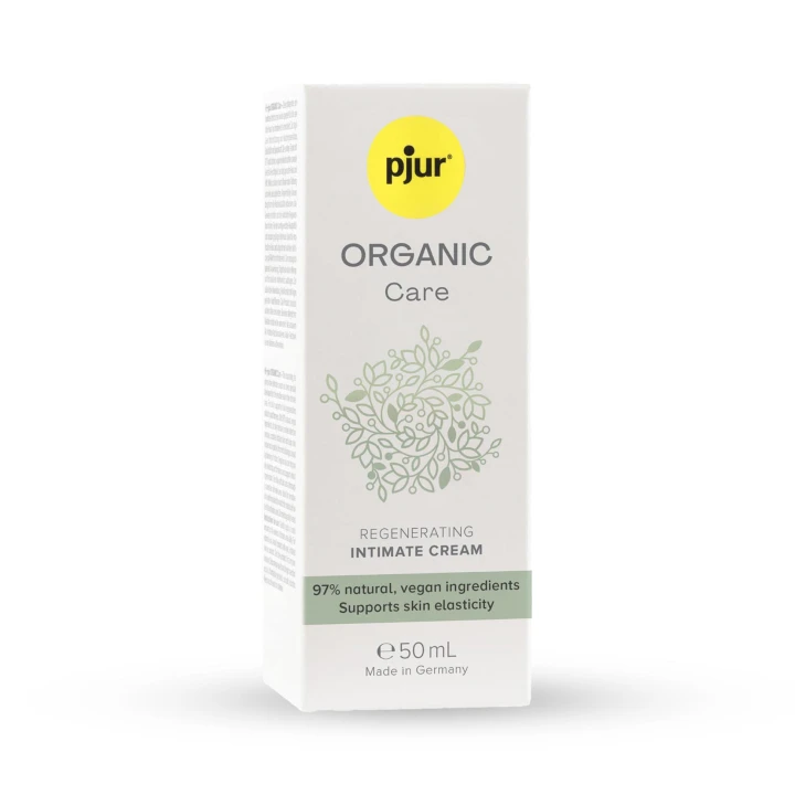 Regenerujący krem intymny pjur ORGANIC Care 50ml - naturalne nawilżenie i pielęgnacja skóry