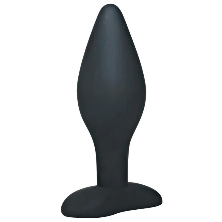 Korek analny Black Velvets, silikonowy, duży, długość 12 cm, średnica 4 cm